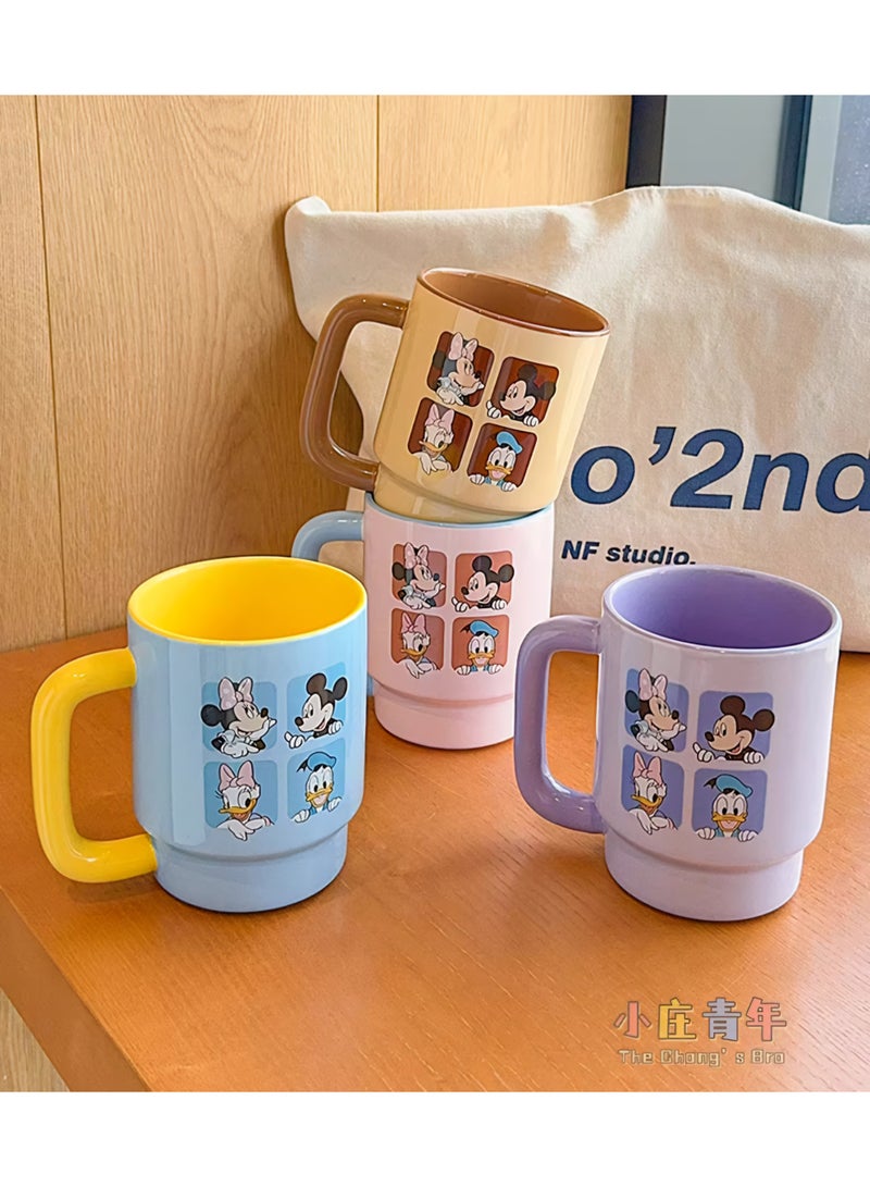 Disney Donald Duck Ceramic Mug / Blue*Yellow - Image 5